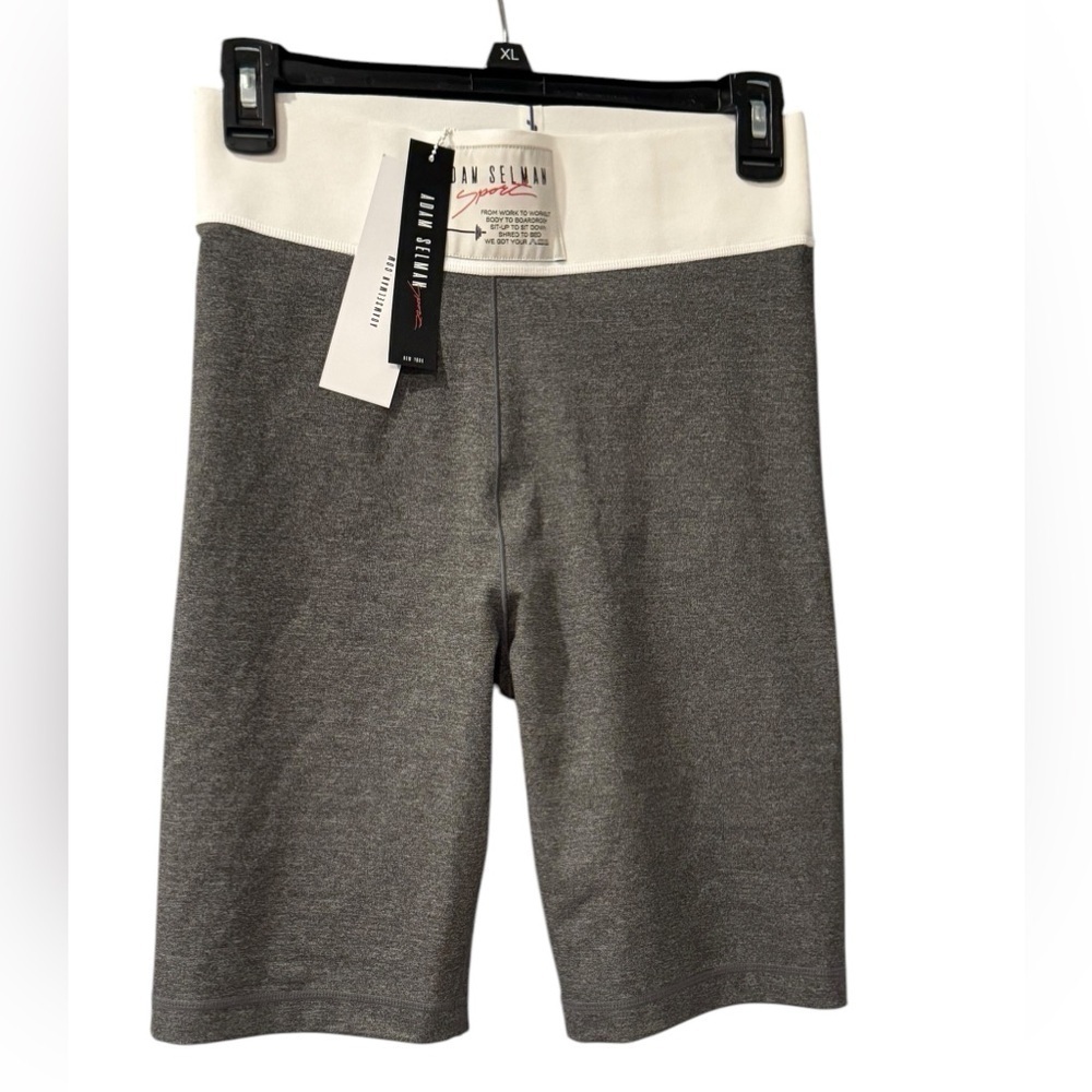 New W/ Tags Women’s Adam Selman High Rise Foundation Athletic Shorts: M